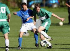 Photo Pascal Muller: Nestlé 2 (en bleu) avait prit le dessus sur le CAPBS au tour précédent et jouera contre Lausanne Centre au tour suivant