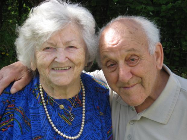 Georges Margairaz et son épouse